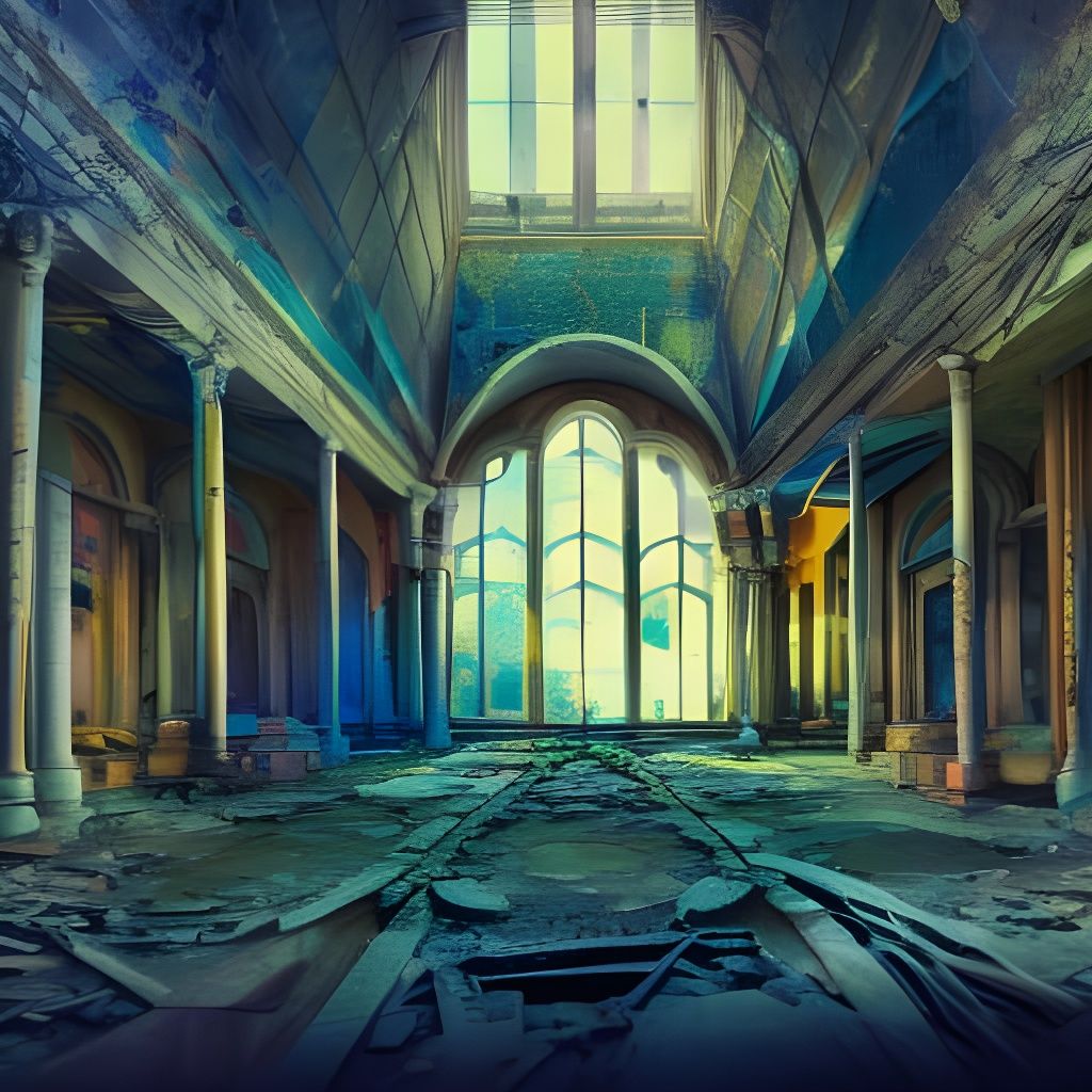 Abandoned Architecture Ruins Reclaimed by Nature