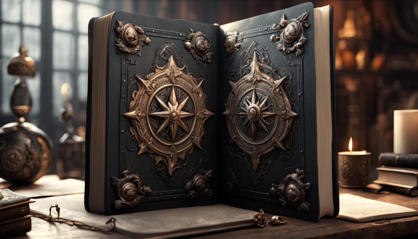 Little Black Book Hyper Realistic