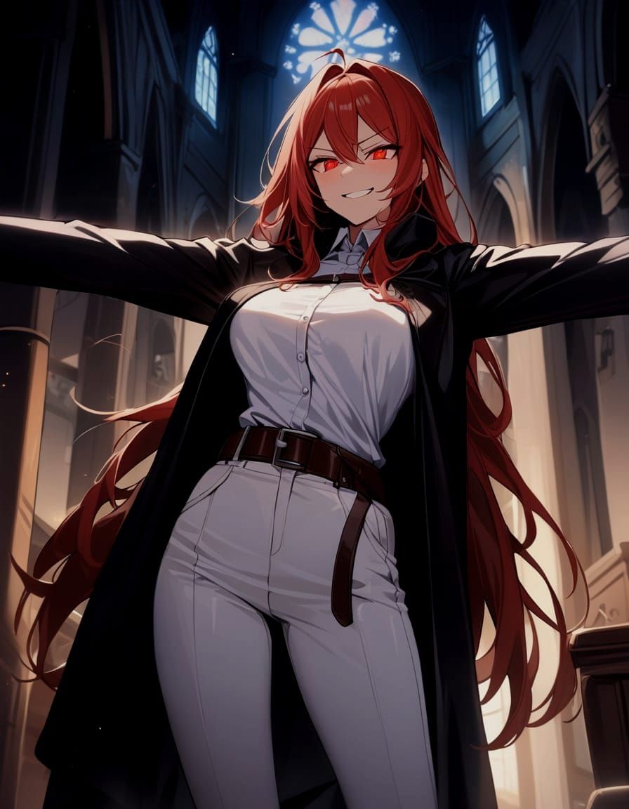 Ethereal Church Maiden Radiates Ambrosial Aura