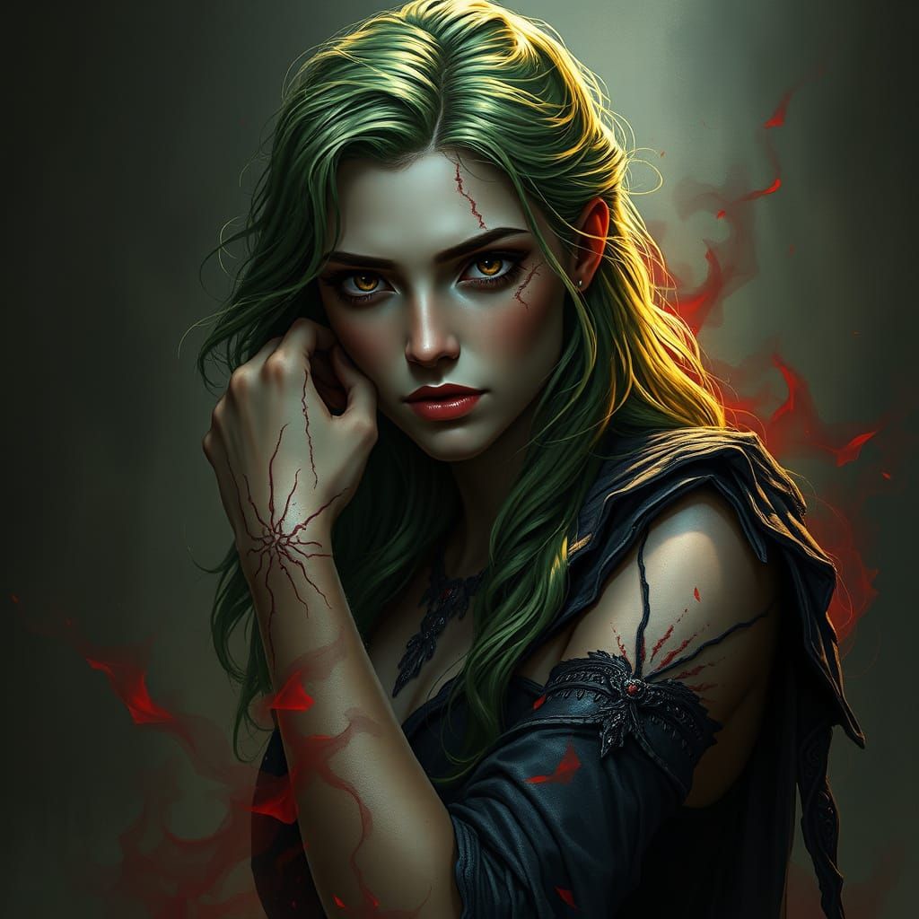 Demigoddess of Nature Shows First Signs of Corruption