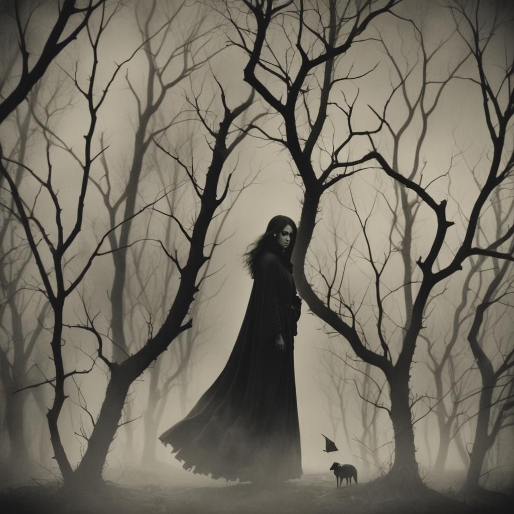 Grimdark Scene Illustration