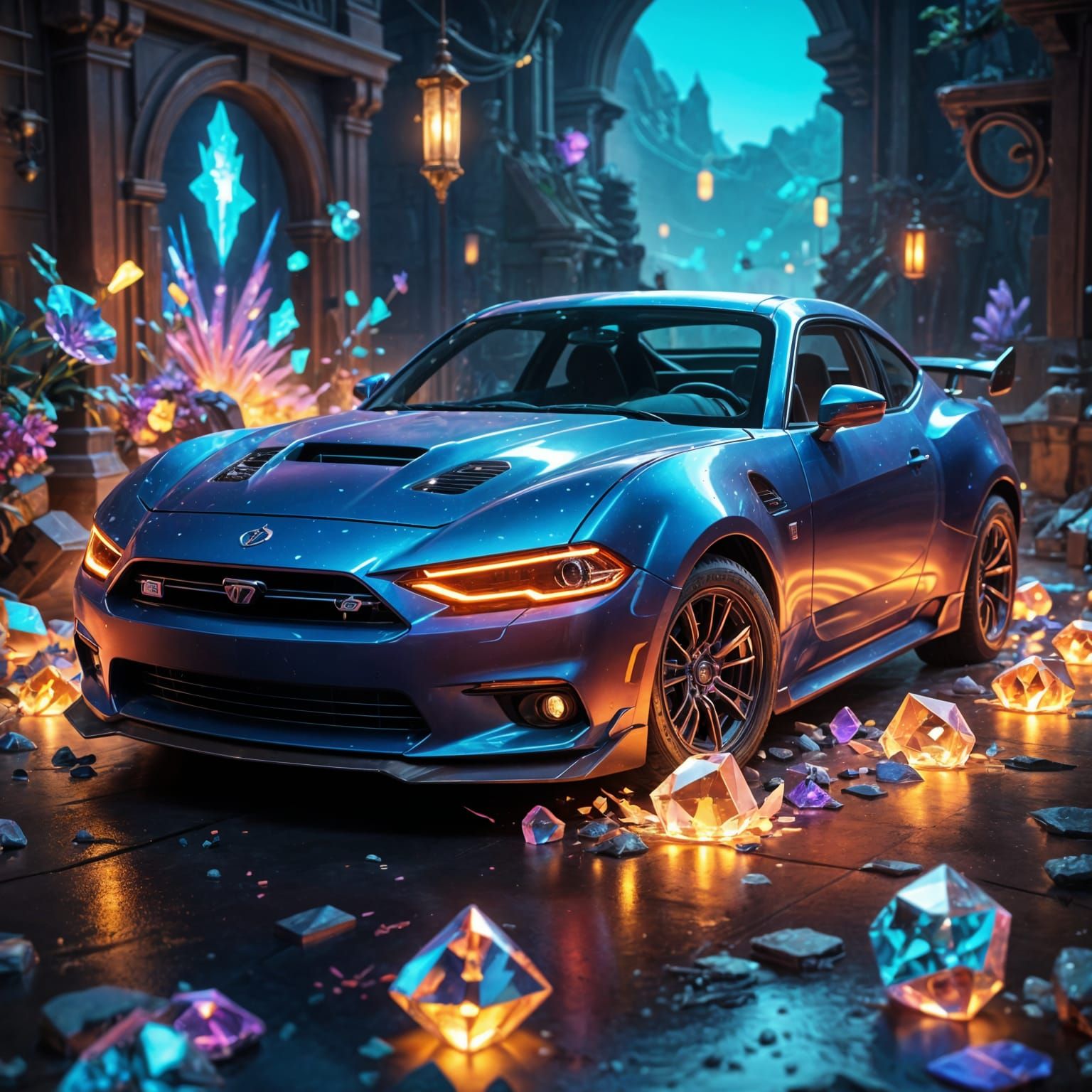 neon, dreamscape, car, crystals, whispers
🌌🌀🔮💎🌬️