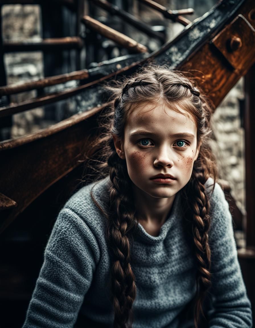 Hyperrealistic Portrait with Intricate Details