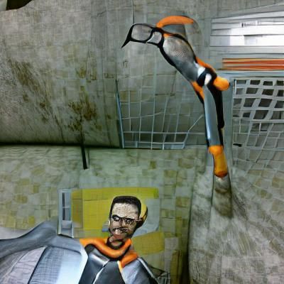 AI Generated Image from Blank Prompt