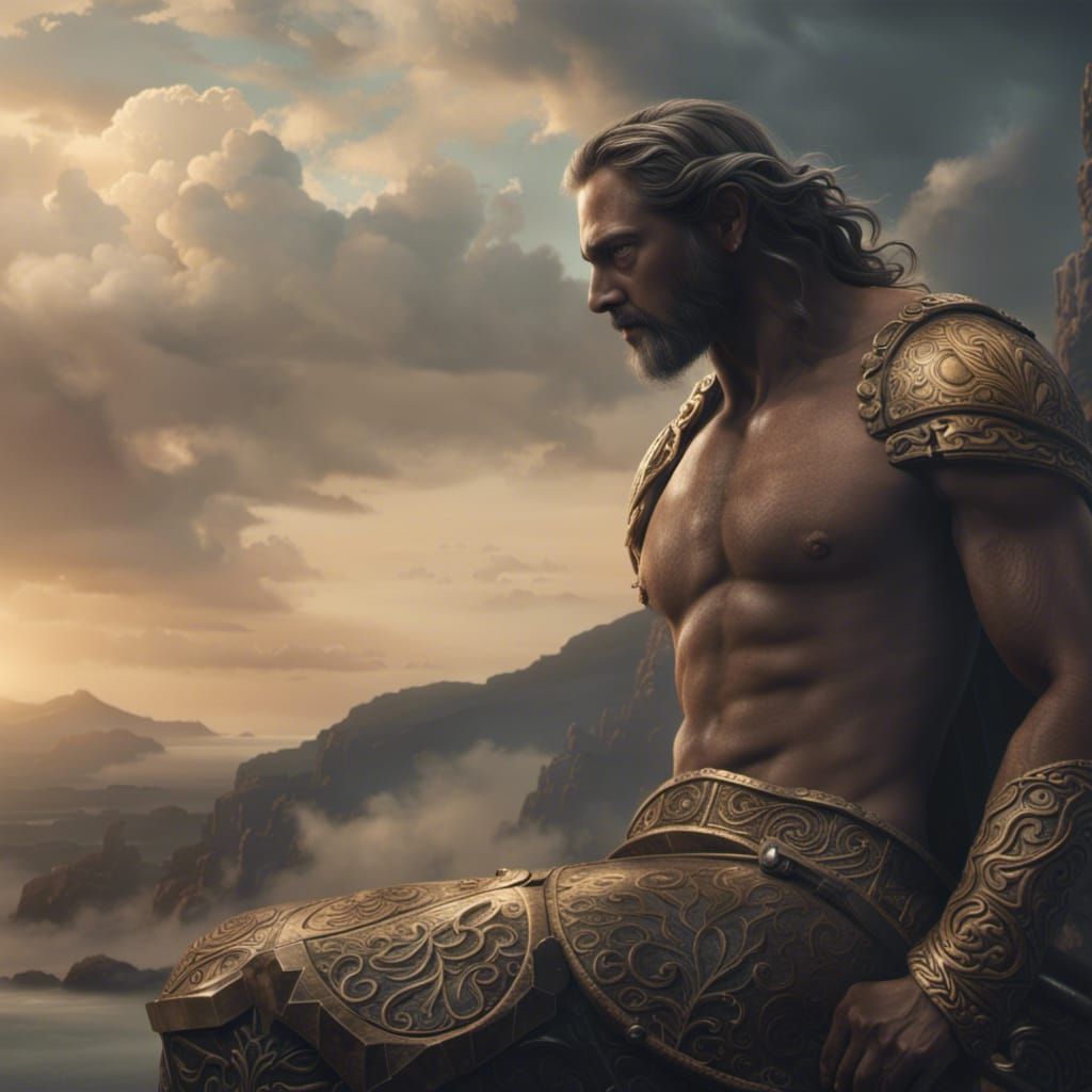 Chiron of Greek Mythology: Digital Matte Painting