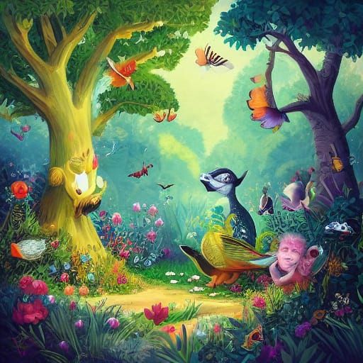 an amusing weird vibe