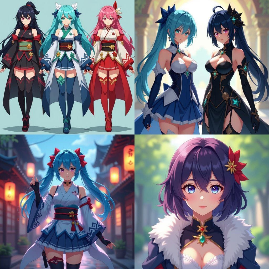 Anime Masterpiece with Cinematic Lighting