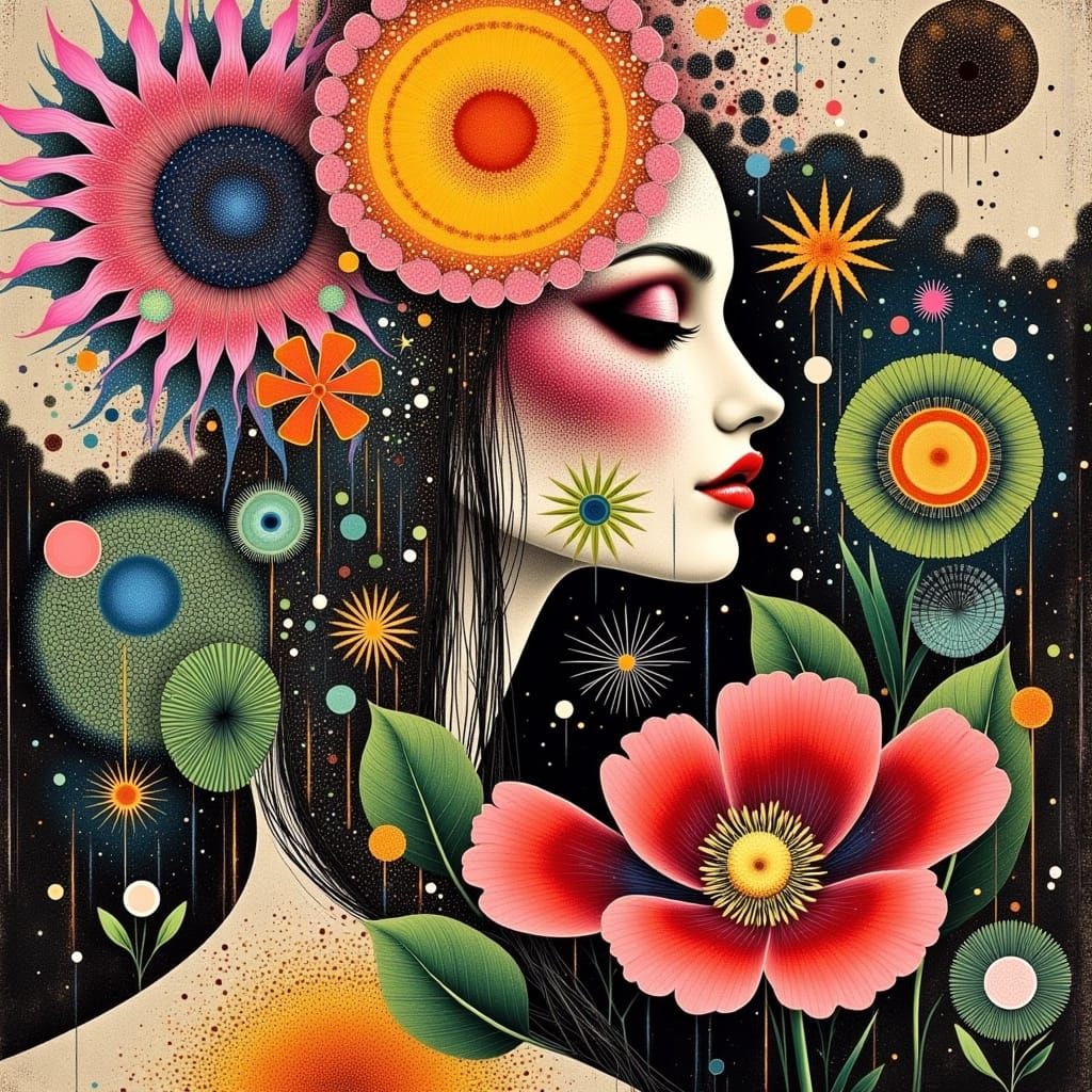 Fractal Surrealism: Whispers of Wonderland