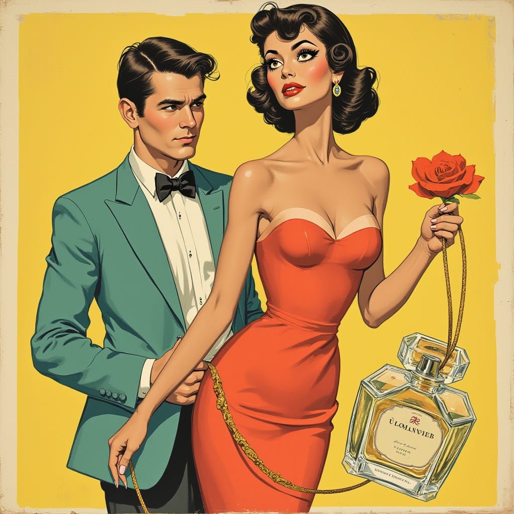 Vintage Elegance Captures the Essence of Love's Surrender