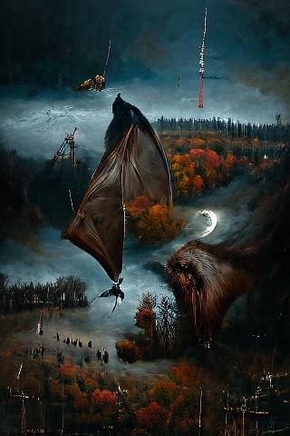 Flying fox vs Vampire