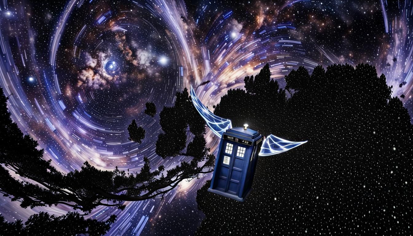 A Medium-Sized TARDIS Soars Through the Cosmos
