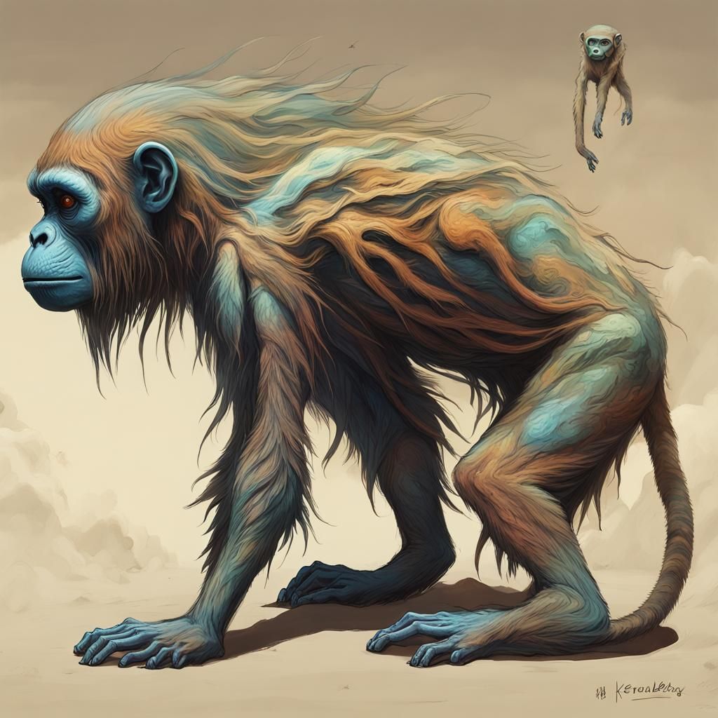 Alien Exoplanet: Speculative Evolution Concept Art