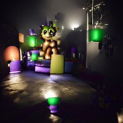 Five Nights at Freddy's: Volumetric Lighting Render