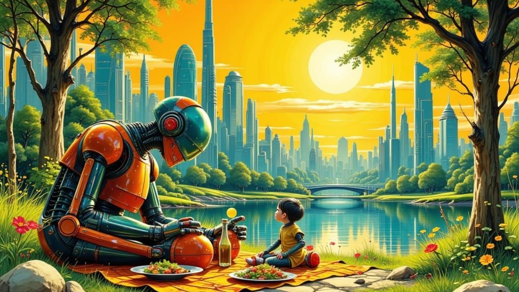 Enjoying the past, living in the future.