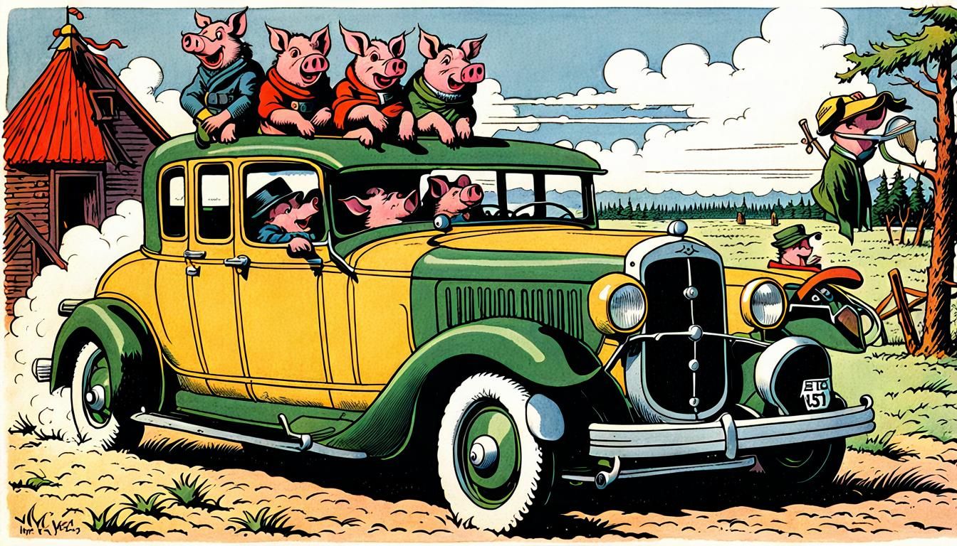 motor pig