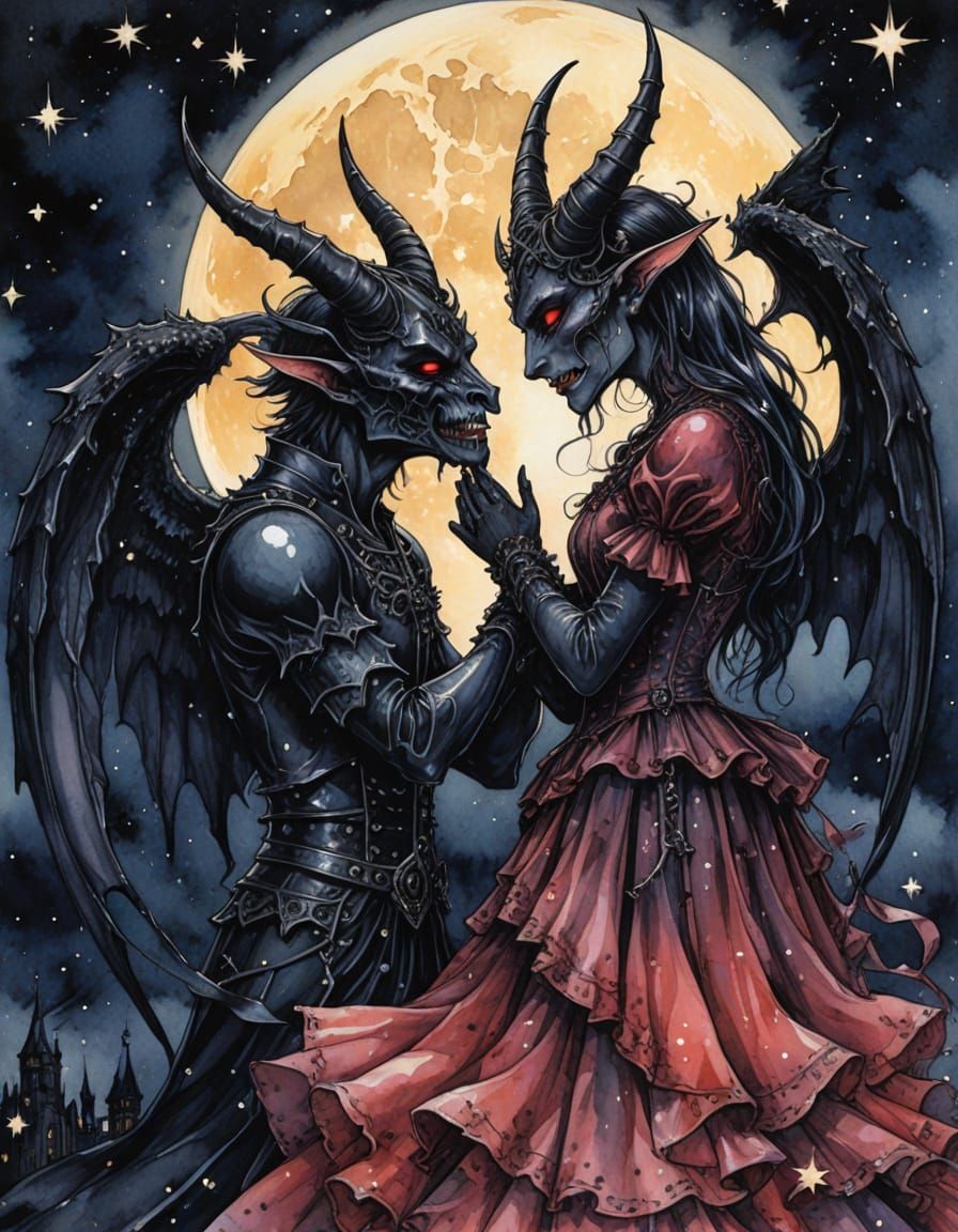 Demons Embrace: Gothic Romantic Manga Masterpiece