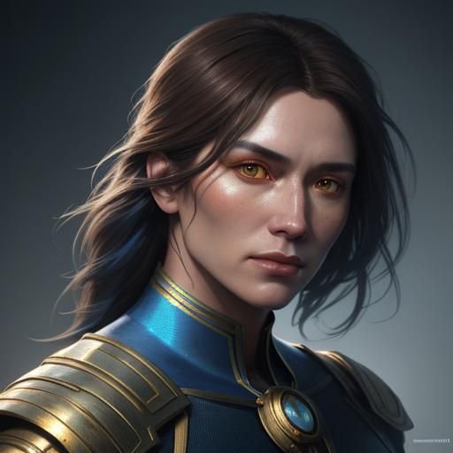 Moldova as Human: Hyperdetailed Artgerm Portrait