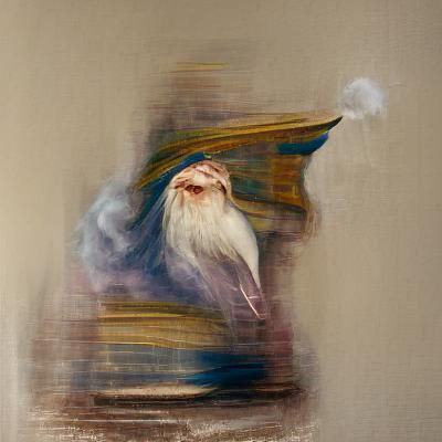 Dumbledore's Unexpected Sneeze: A Humorous Portrait