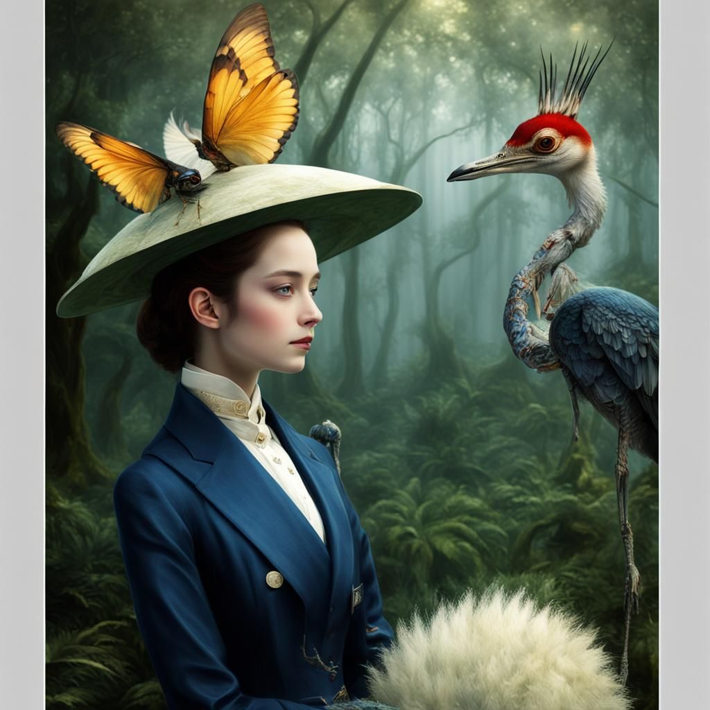 Photorealistic Aliens with Exotic Fashion and Expressions