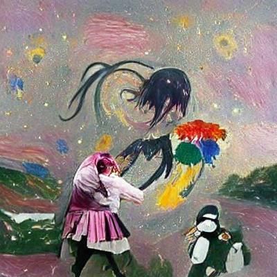 Emotional Transformation Inspired by Kandinsky and Monet