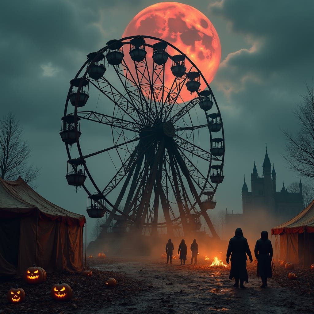 Nightmare Harvest Festival Ferris Wheel