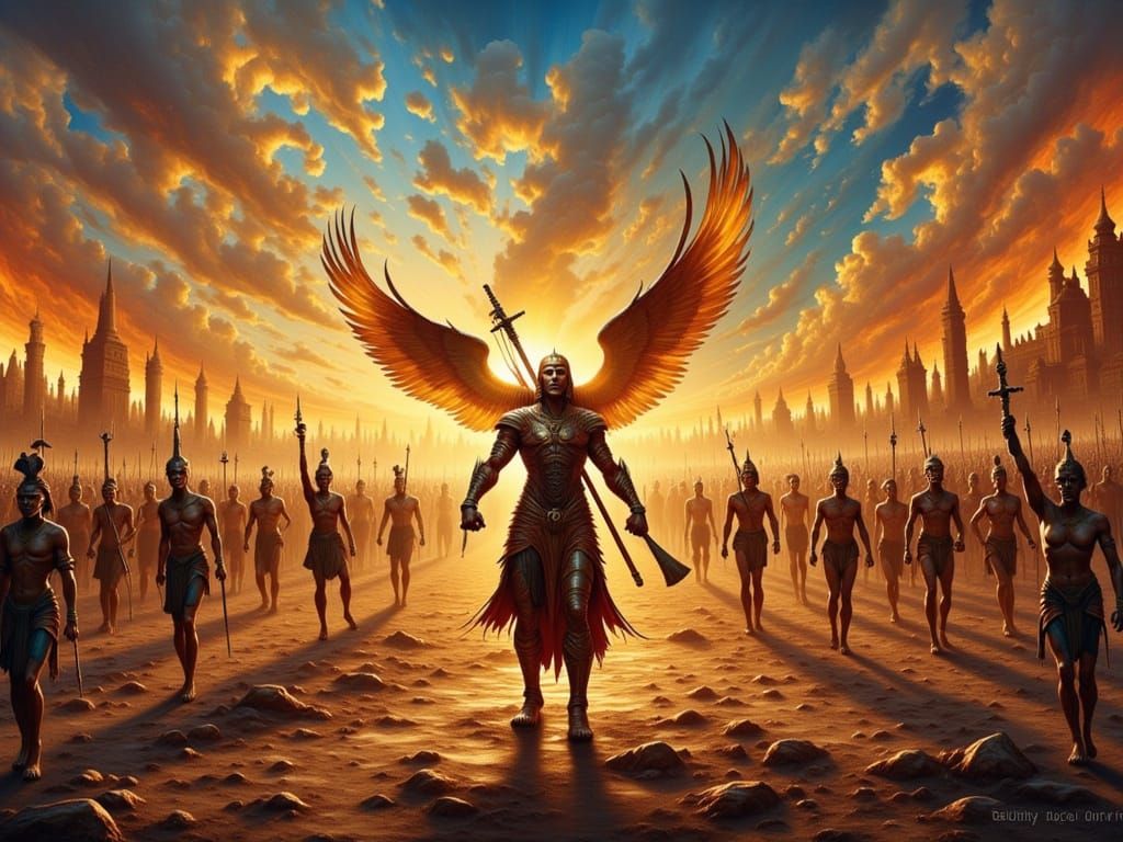 Ancient Egyptian Gods Clash with Atlantis Forces in Epic Dar...