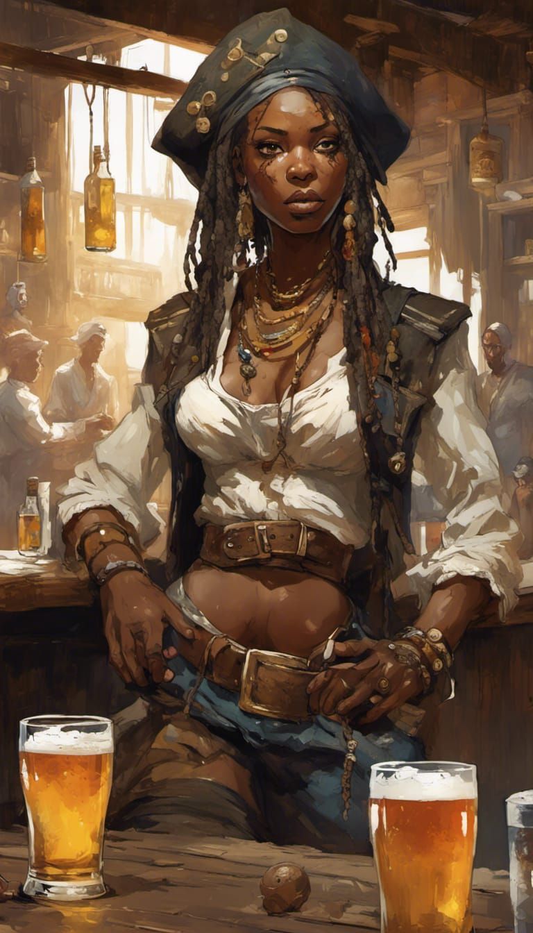 Calypso as Pirate