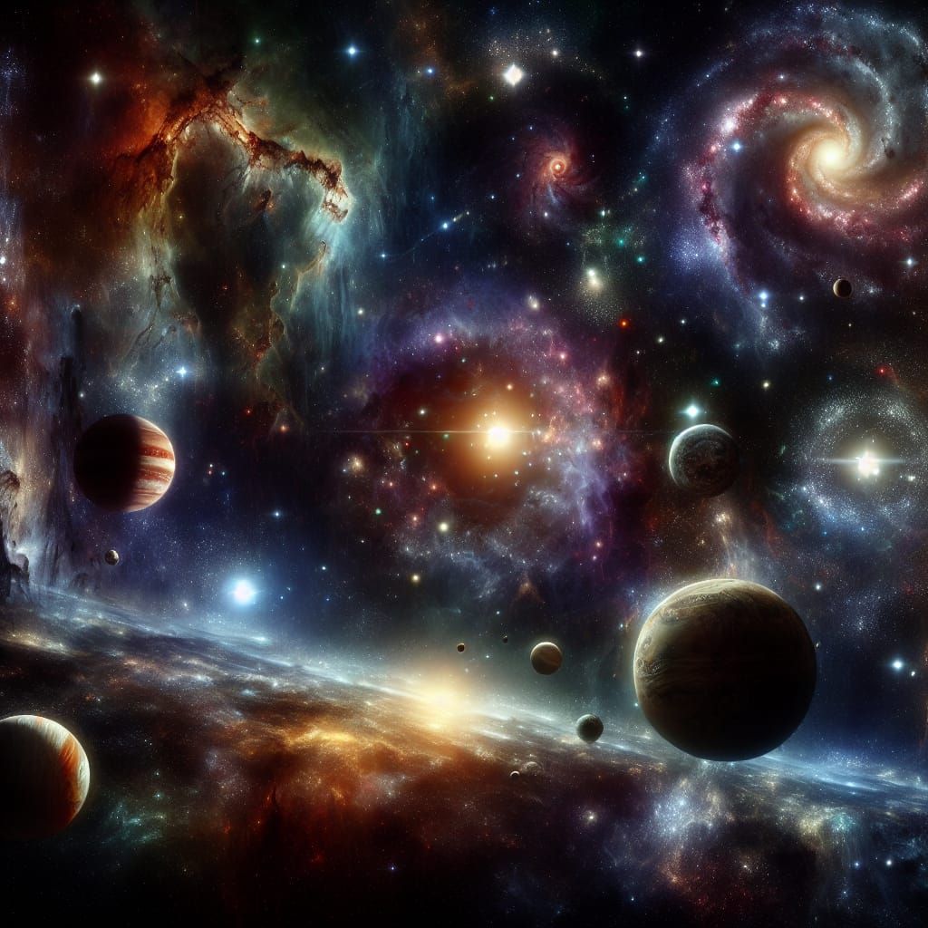 Cosmic Vista: Exploring the Final Frontier of Space