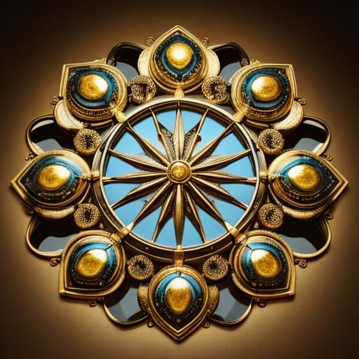 Vibrant Patchwork Portrait of Expressive Lips