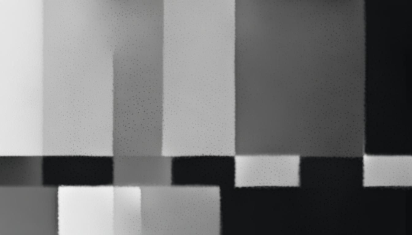 Distorted View of Fictional 'Level 12' as Glitch Art