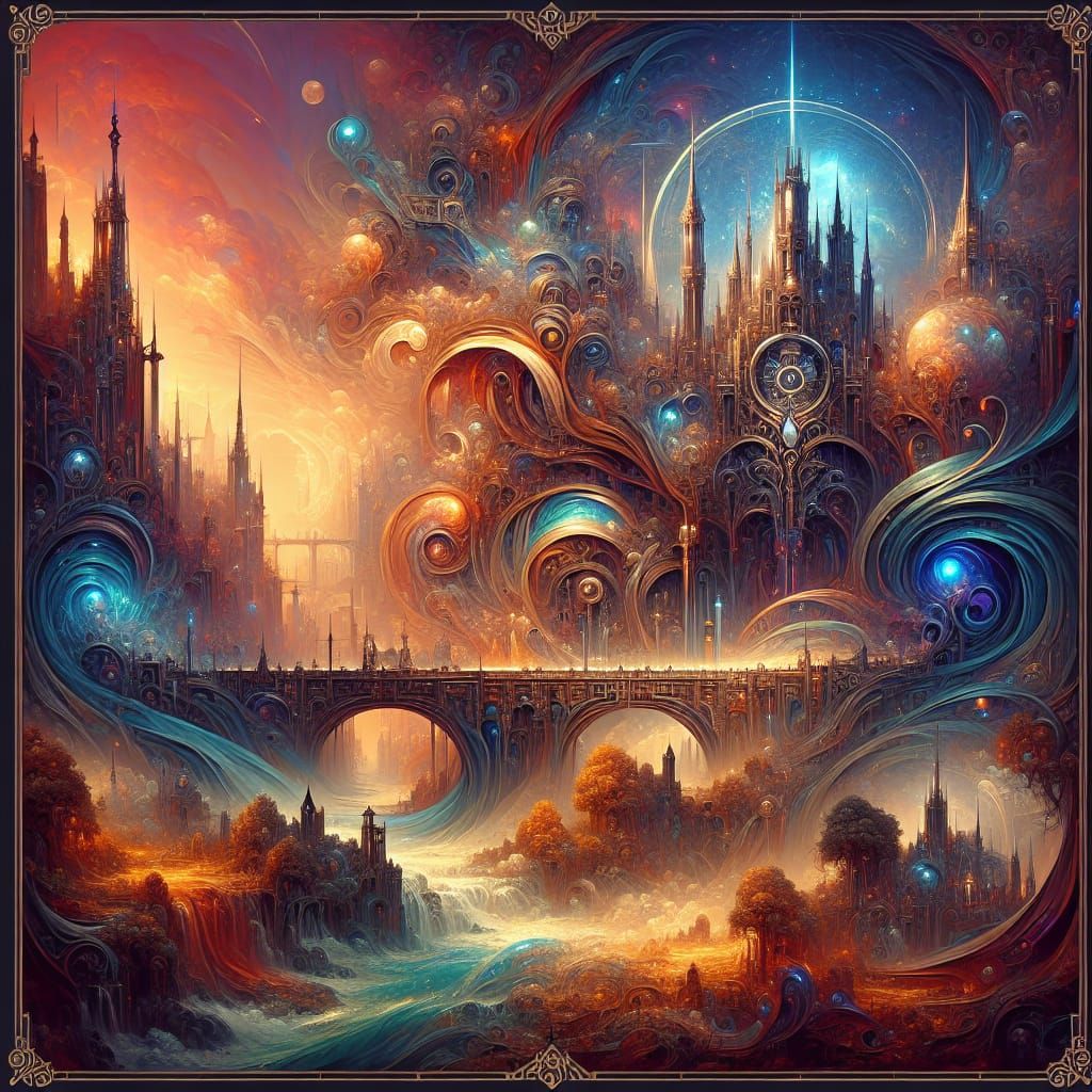 Fantastical Fusion: Medieval Meets Modern in Detailed Matte ...