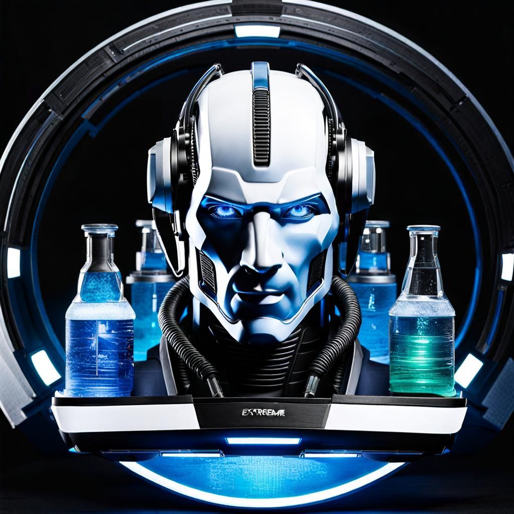 Hyperrealistic Cryogenically Frozen Head Reawakening in Lab