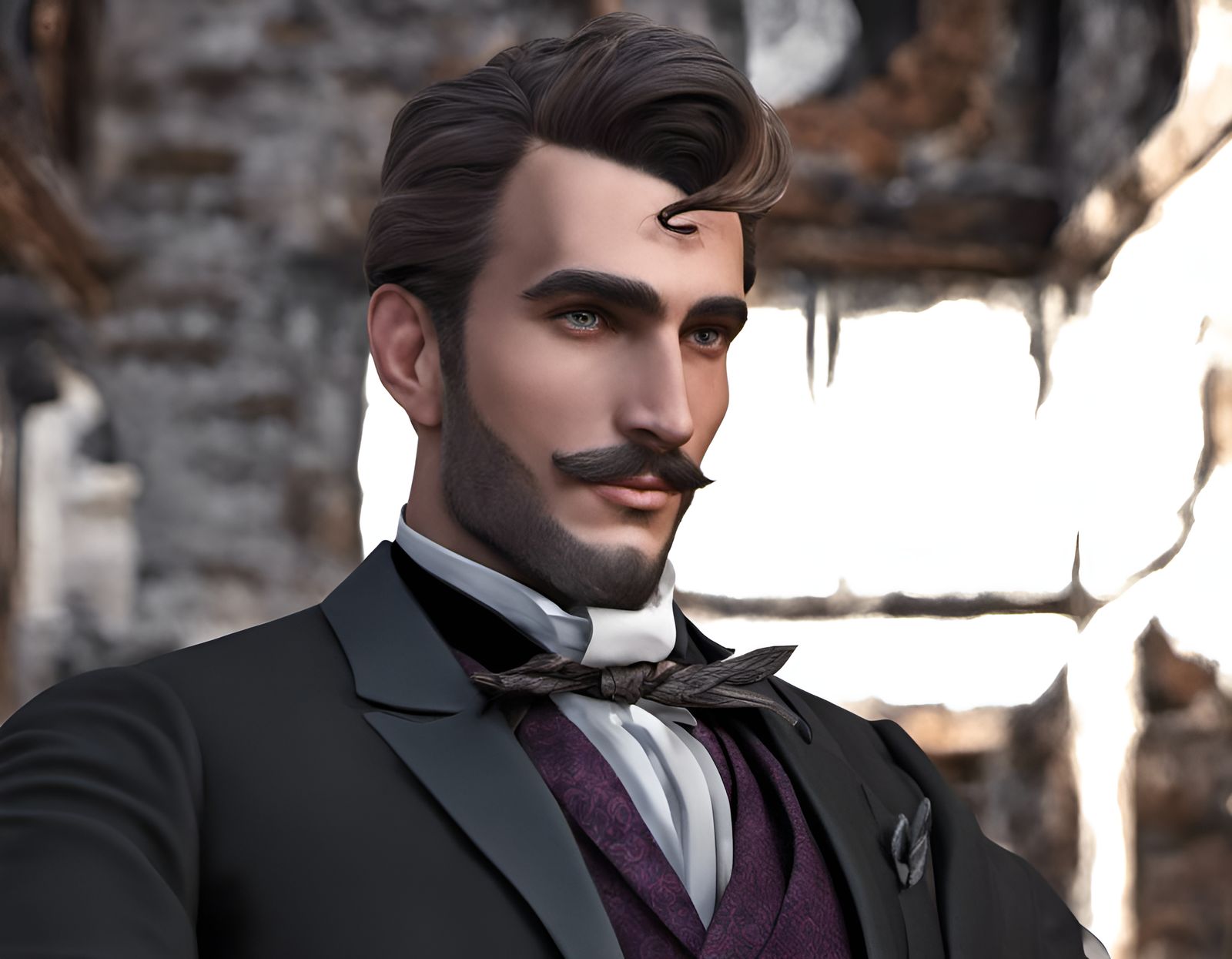 Dapper Gentleman in 1830s Fashion