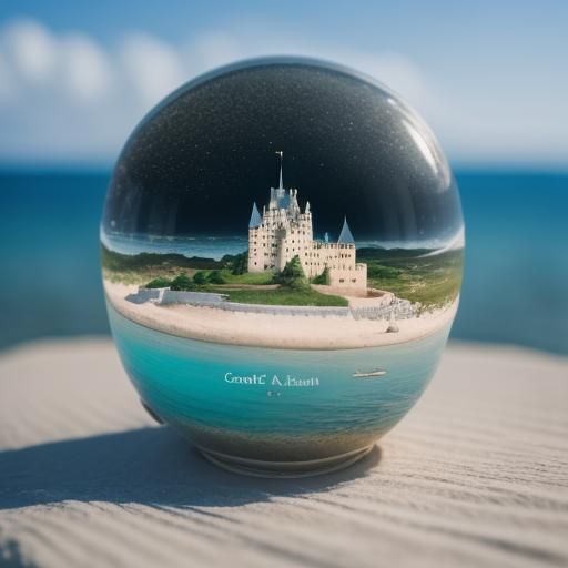 Beach Castle in Natural Light: Professional Photography