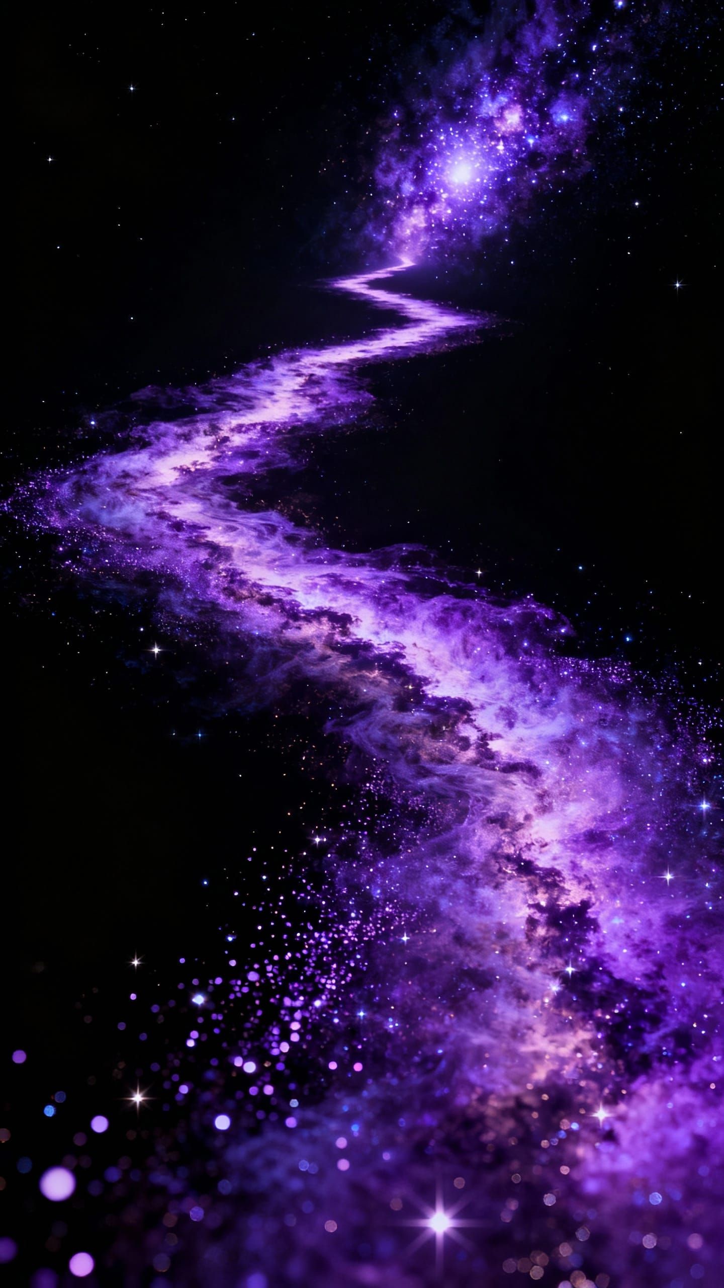 Cosmic Nebula River: A Star Road to the Unknown