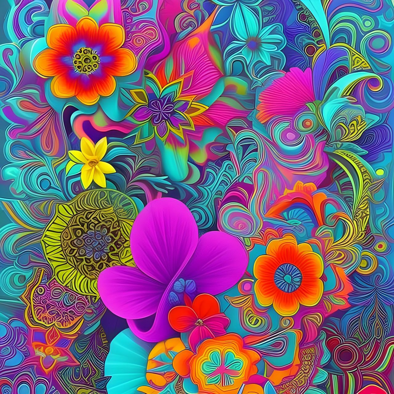 Psychedelic Bouquet