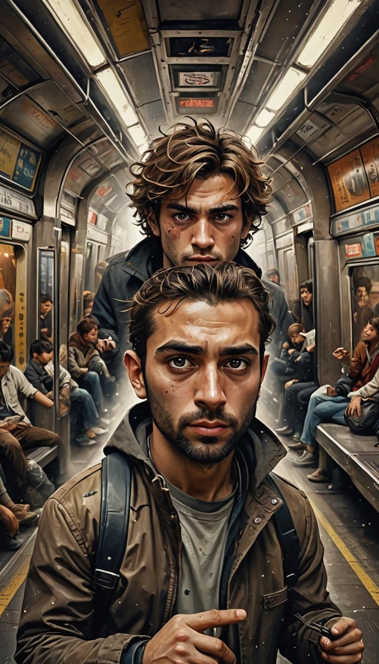 Handsome Young Man with Light Brown Hair