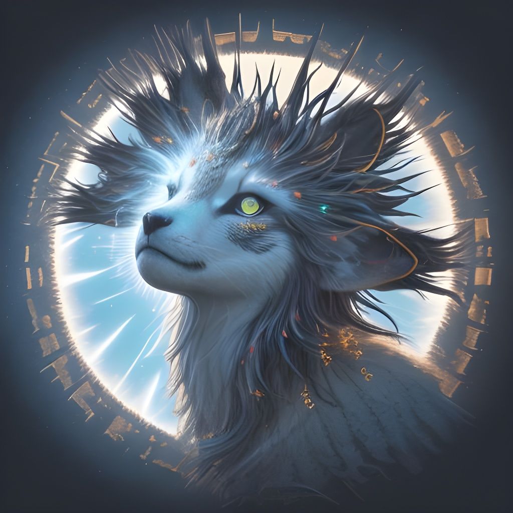 Dog of Magic in a Trance