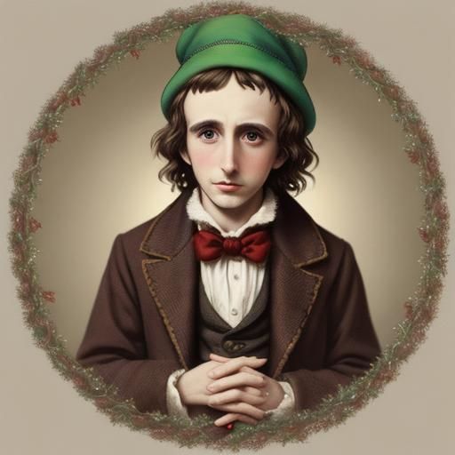 A Christmas Carol: Tiny Tim Illustration