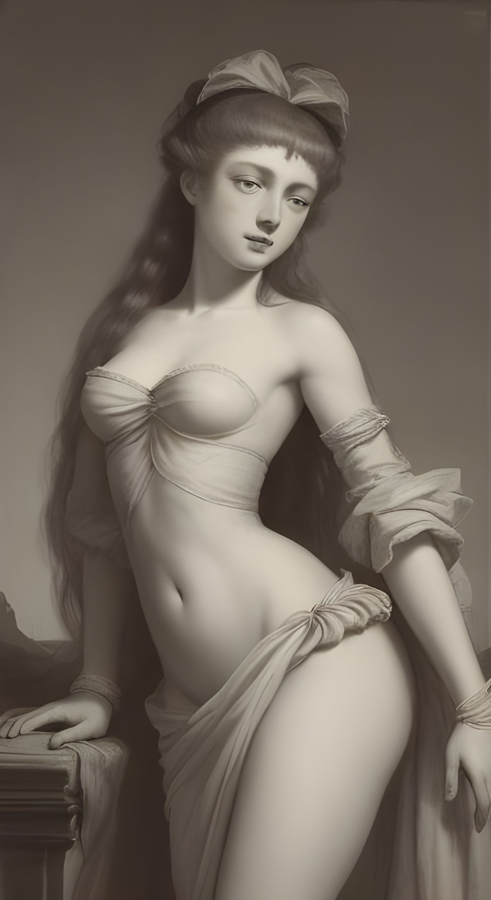 Dramatic Neoclassical Historical Painting