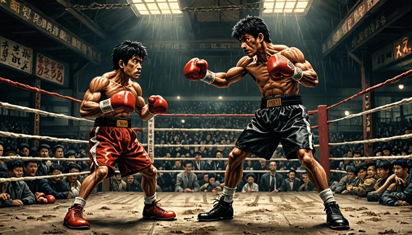 Ippo vs Mickey Mouse Boxing Match