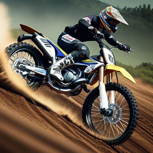 2JZ Engine Powered Custom Dirtbike