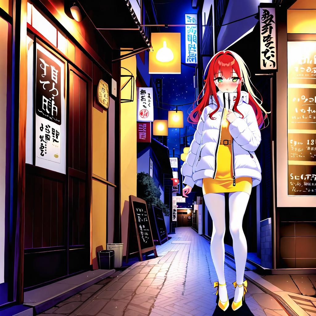 Walking home alone and a little drunk