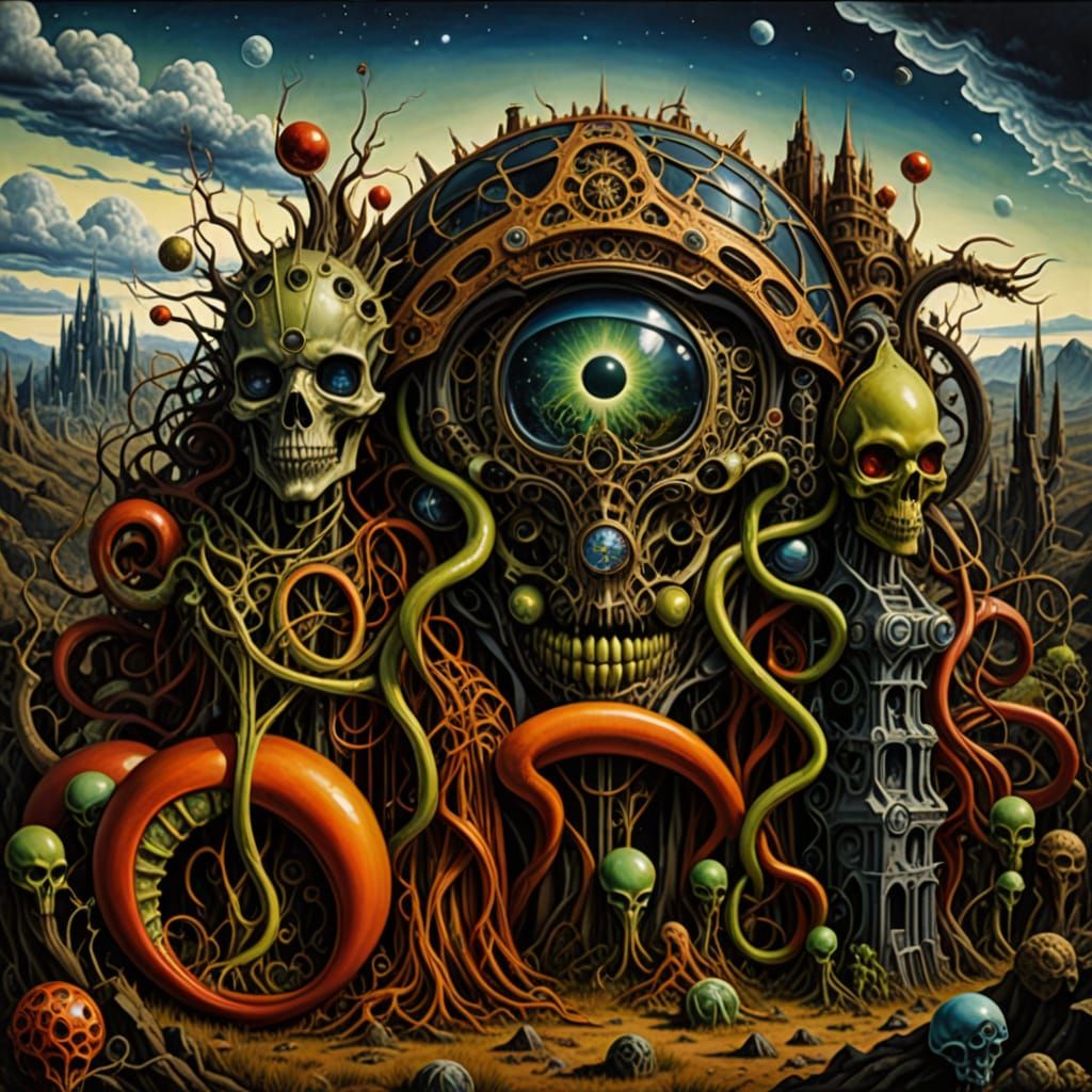 Surreal Planet Earth as a Cosmic Insane Asylum