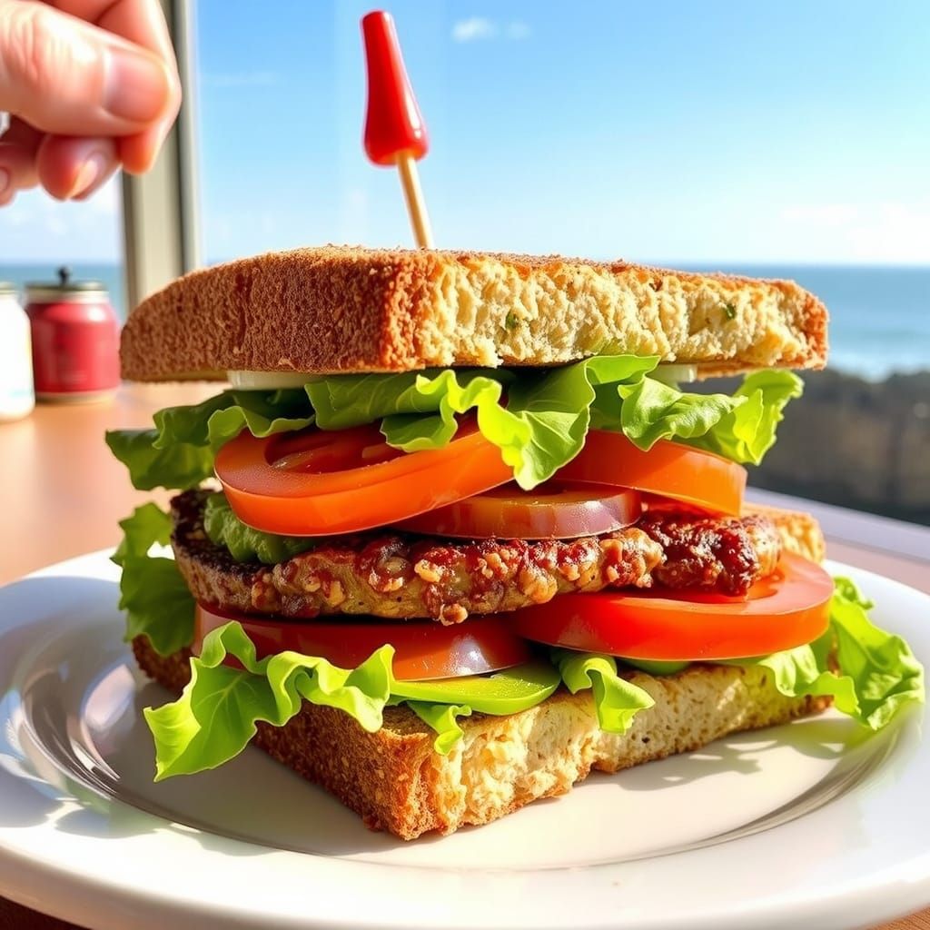 Surreal Sandwich Beach Party