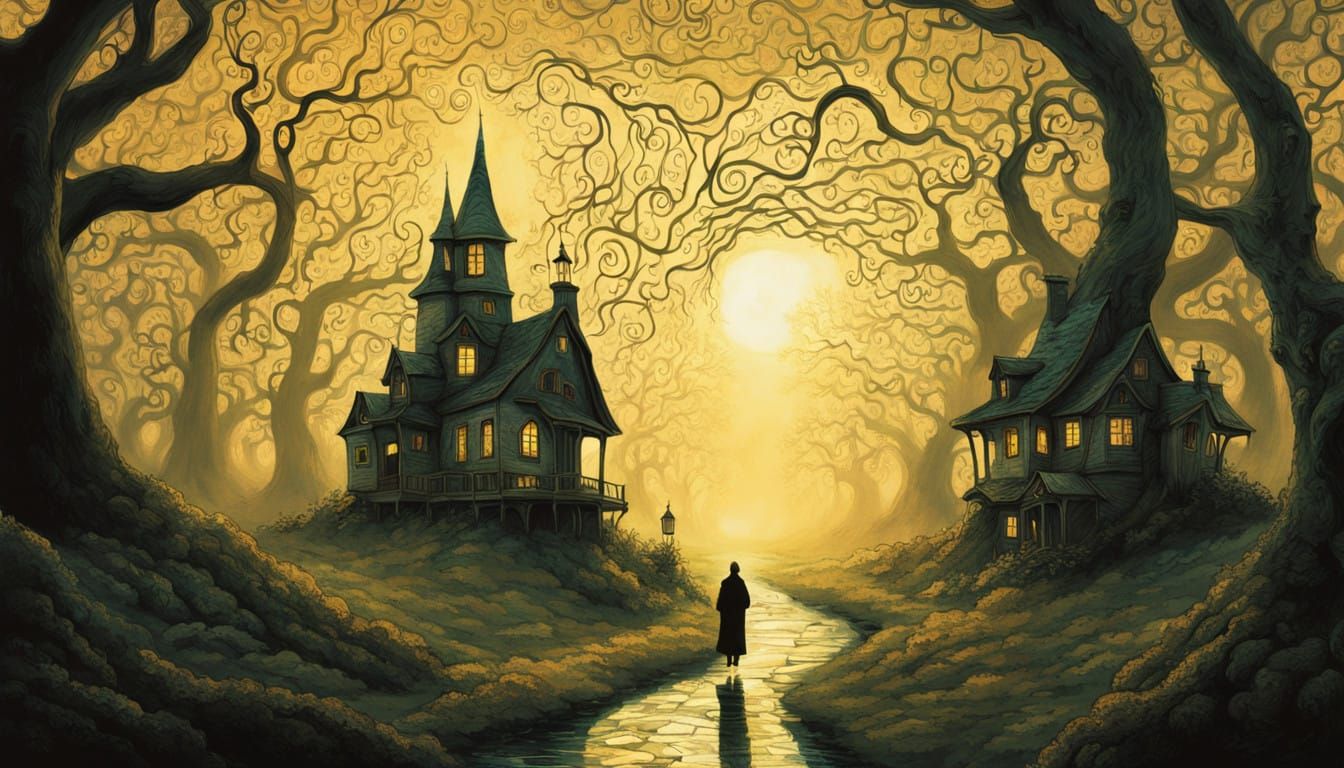 Golden Path Through Ancient Stargate