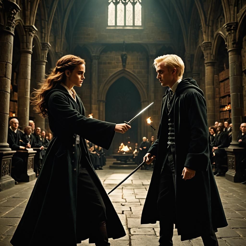 Hogwarts, Defence Against The Dark Arts Examination: Hermion...