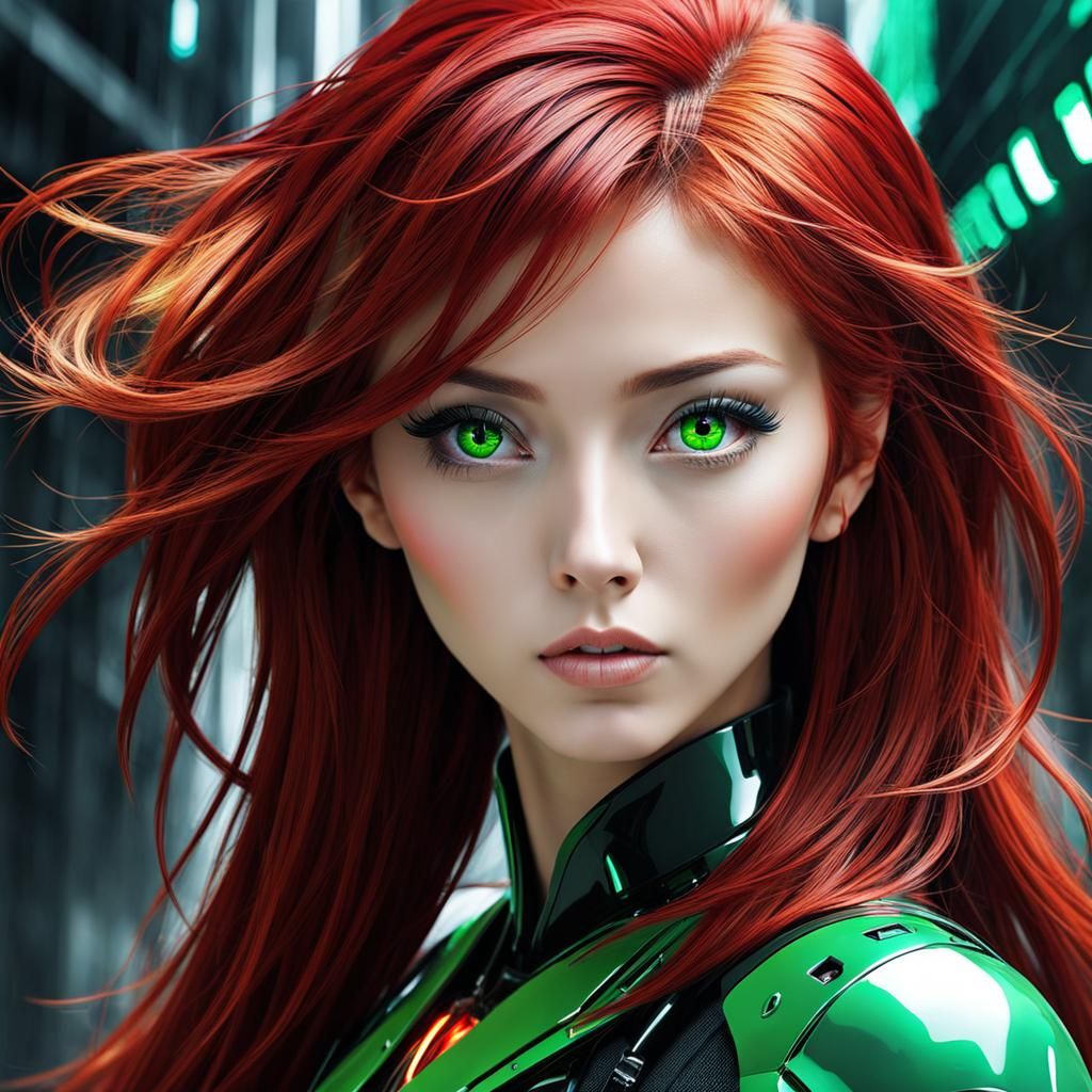 Girl who can see the future, but after many attempts, time a...