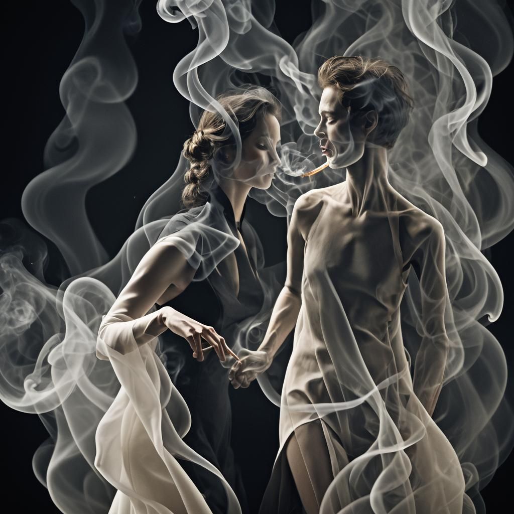 Smoke Waltz: A Photographic Dance of Fire