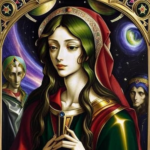 Cosmic Celestial Dreamscape in Extreme Realism